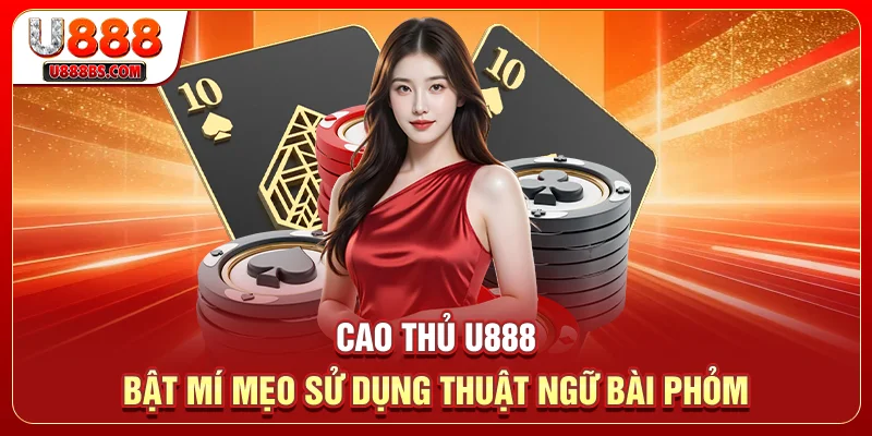 Cao thủ U888 bật mí mẹo sử dụng thuật ngữ bài phỏm