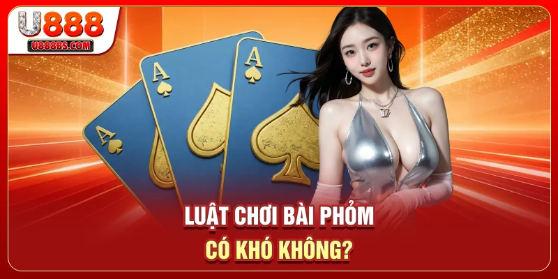 Luật chơi bài phỏm có khó không?