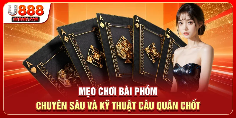 Mẹo chơi bài phỏm chuyên sâu và kỹ thuật câu  quân chốt