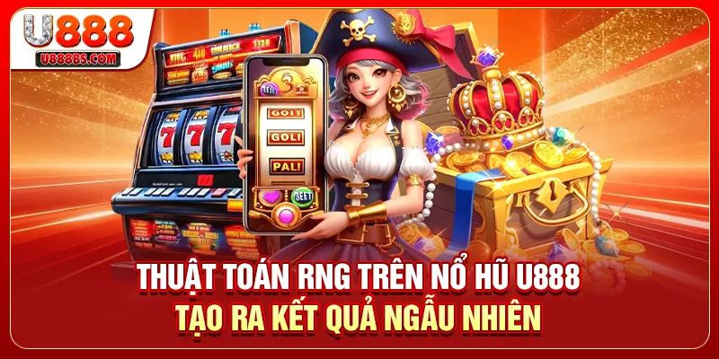 Thuật toán RNG trên nổ hũ U888 tạo ra kết quả ngẫu nhiên